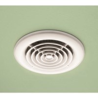 GRADE A1 - HIB Turbo White Bathroom Inline Extractor Fan