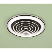 GRADE A1 - HIB Turbo Chrome Bathroom Inline Extractor Fan