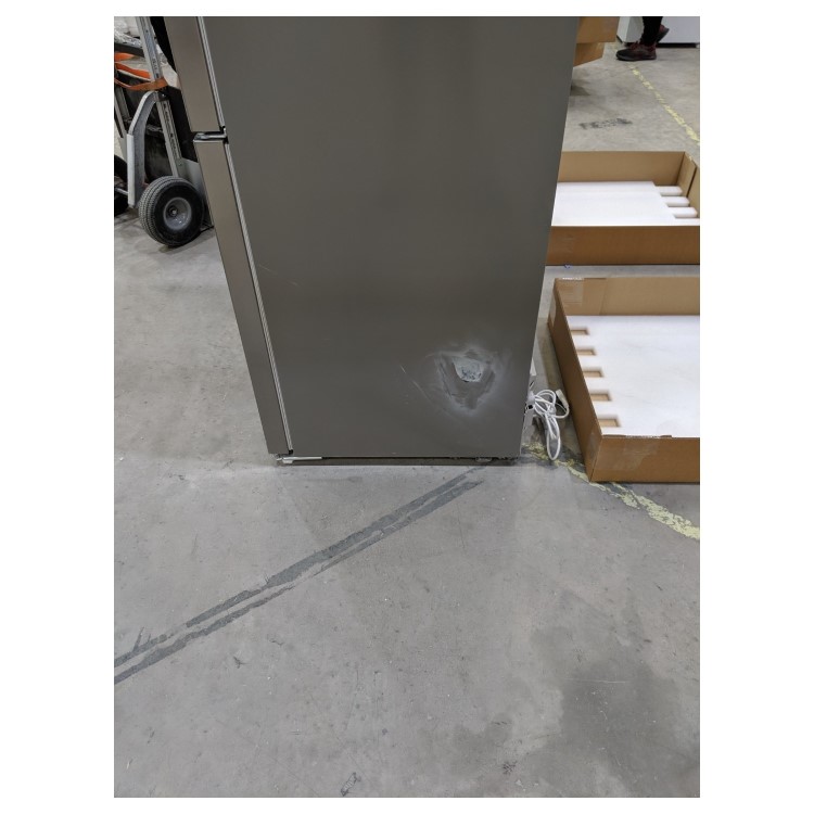 Refurbished Candy CMNR6184XKWIFI Freestanding 50/50 Frost Free Fridge Freezer Stainless Steel