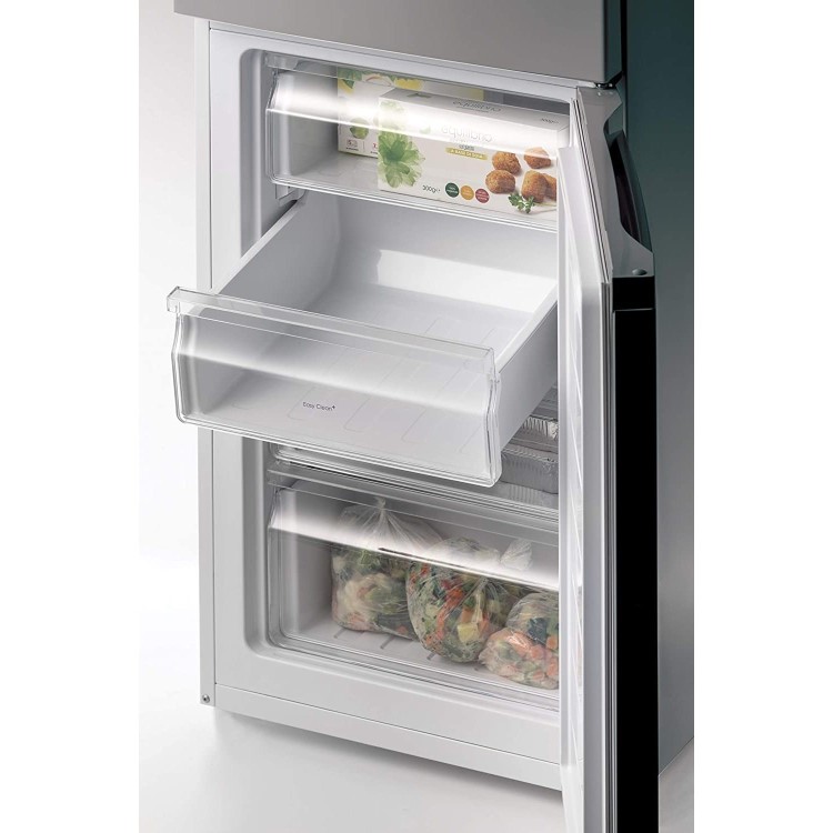 Refurbished Candy CMCL5172SWDK Freestanding 250 Litre 50/05 Fridge Freezer Silver
