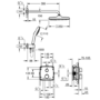 GRADE A1 - GROHE QuickFix Precision Thermostat Concealed shower system with Vitalio Comfort 250