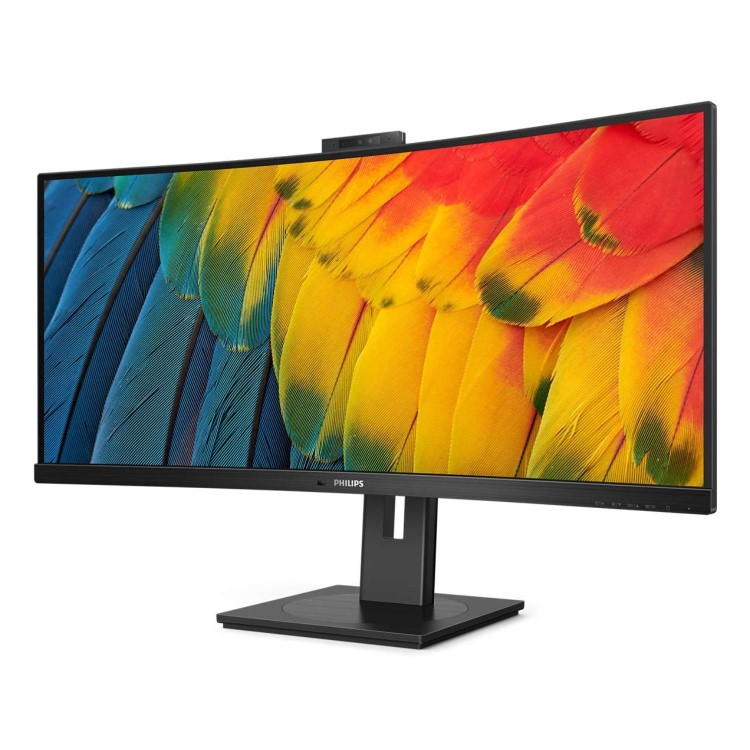 GRADE A1 - Philips 5000 Series 34B1U5600CH 34" VA WQHD 120Hz Ultrawide Curved Monitor with USB-C Dock