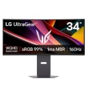34G600A-B.AEK LG UltraGear 34" VA WQHD 160Hz 1ms Curved Gaming Monitor