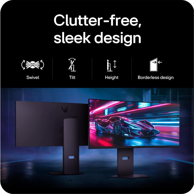 LG UltraGear 34" VA WQHD 160Hz 1ms Curved Gaming Monitor