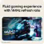 LG UltraWide 34" VA QHD 144Hz USB-C Height-Adjustable Curved Monitor