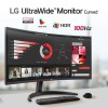 LG 34WR50QC 34&quot; QHD UltraWide Curved Monitor