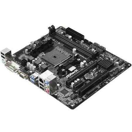 Asrock FM2A68M-HD+, AMD A68H, FM2+, Micro ATX, HDMI, USB3, RAID, 95W CPU Support