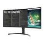 LG 35WN75C-B 35" UWQHD 100Hz HDR Curved Monitor 