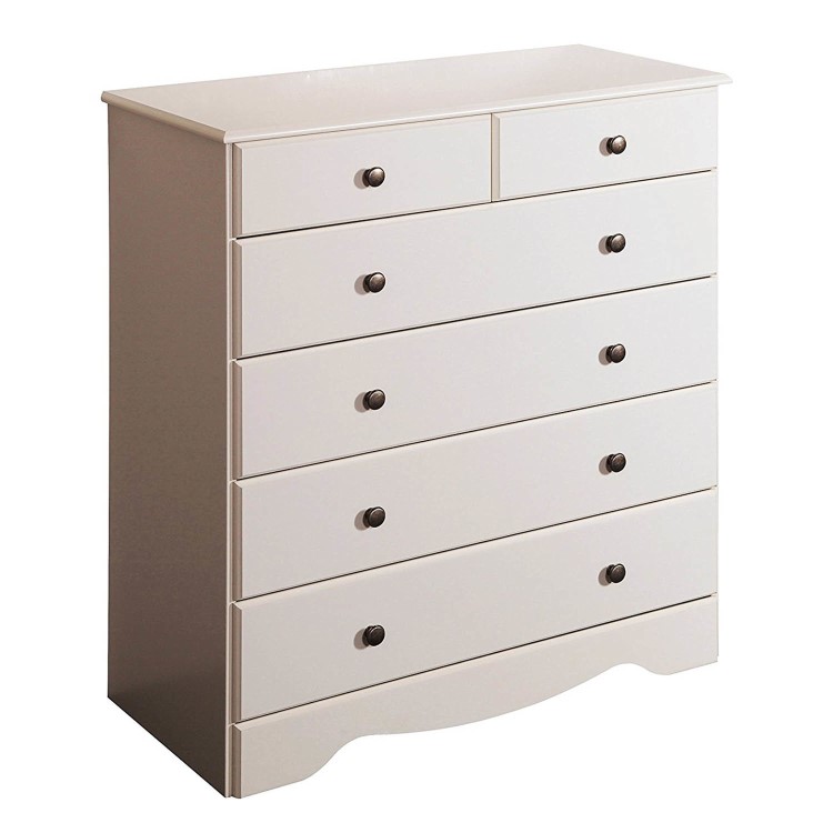 Steens Milford 2+4 Drawer Chest in Soft White