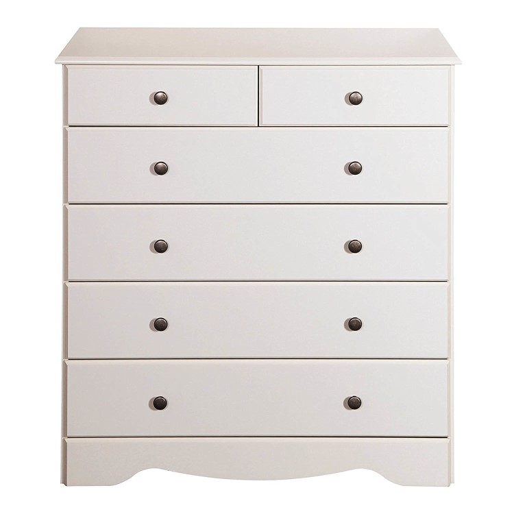 Steens Milford 2+4 Drawer Chest in Soft White
