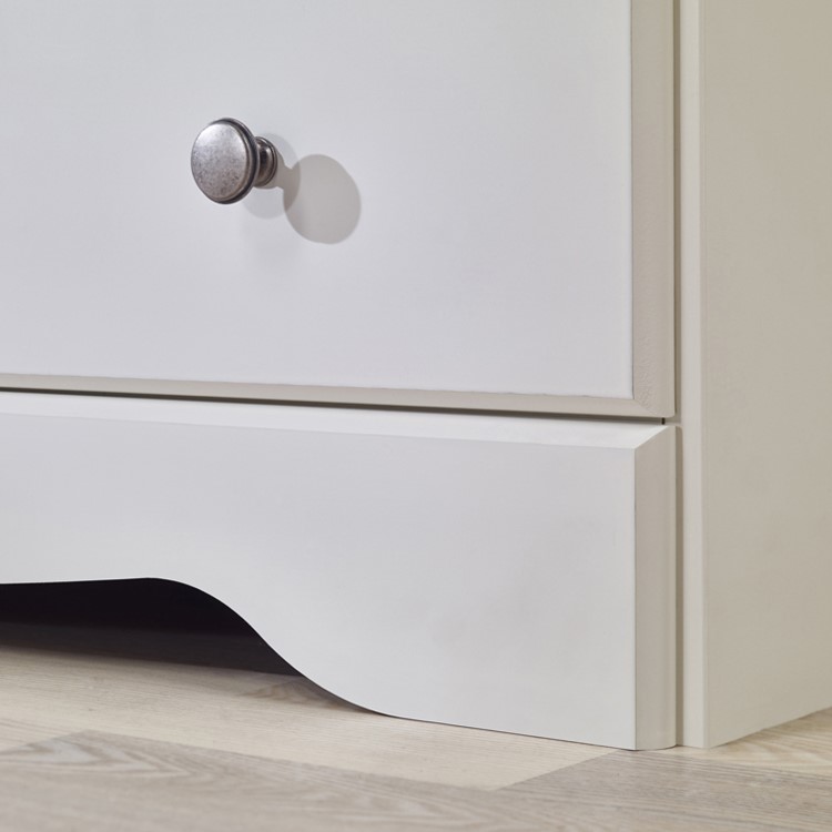 Steens Milford Triple Wardrobe in Soft White