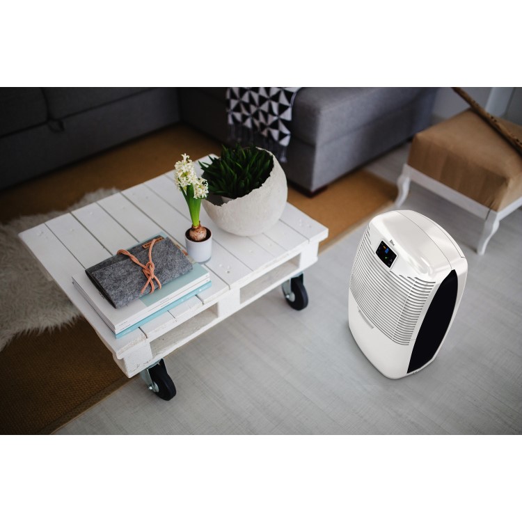 Refurbished Ebac 3650e 18L Dehumidifier offers energy saving smart controls for up to 4 bed room houses 