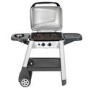Outback Excel 300 - 2 Burner Gas BBQ Grill with Side Burner - Silver