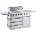 370759 Outback Signature II - 4 Burner Dual Fuel BBQ Grill - Stainless Steel
