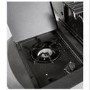 Outback Magnum - 3 Burner Gas BBQ Grill with Side Burner - Black & Silver