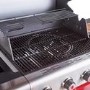 Outback Jupiter - 4 Burner Gas Hybrid BBQ Grill with Side Burner - Green