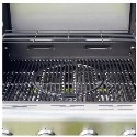 370766 Outback Jupiter - 4 Burner Gas Hybrid BBQ Grill with Side Burner - Blue