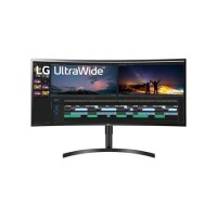 Refurbished LG 38WN75C-B 38 Inch Nano IPS QHD UltraWide Curved Monitor