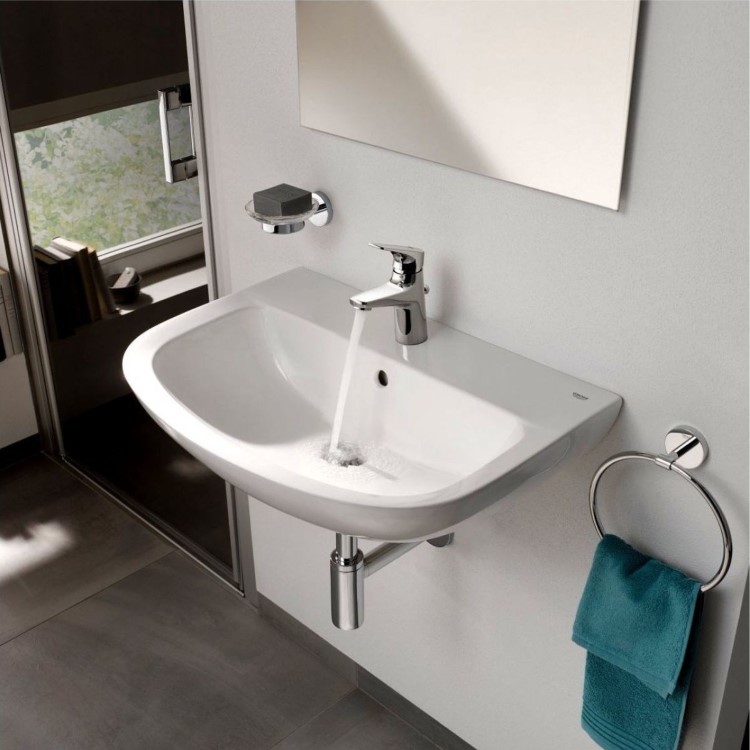 GRADE A1 - Grohe Bau Wall Hung Basin 600mm
