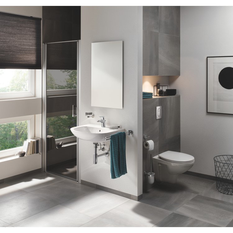 GRADE A1 - Grohe Bau Wall Hung Basin 600mm