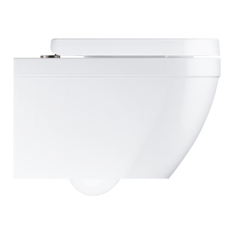 GRADE A1 - Grohe Solido 5in1 Euro Toilet Set - Wall Hung Toilet with Wall Frame and Concealed Cistern