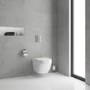 GRADE A1 - Grohe Solido 5in1 Euro Toilet Set - Wall Hung Toilet with Wall Frame and Concealed Cistern