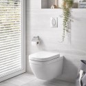 A1/39693000 ONLY OPENED - Wall Hung Rimless Short Projection Toilet with Soft Close Seat - Grohe Euro