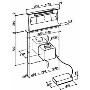 CDA 3D9BL Touch Control Downdraft Extractor - Black
