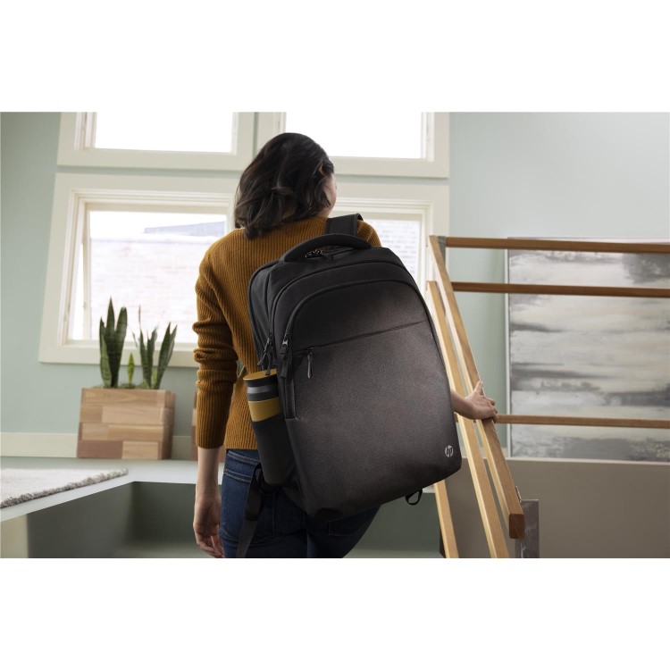 Box Opened HP Renew Business 17.3 Inch Backpack Laptop Bag Black