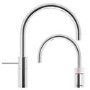 Quooker Nordic Round Chrome Twin Taps 