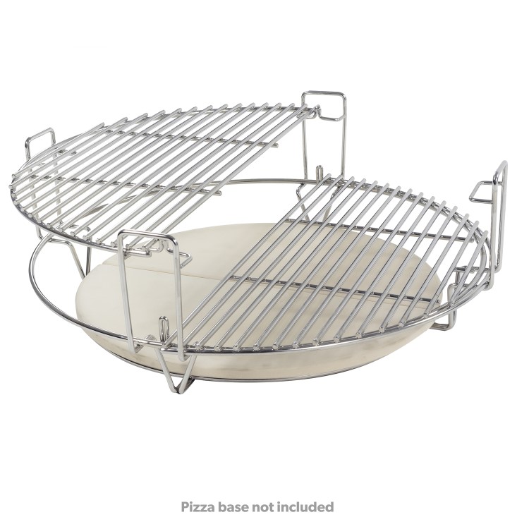 Refurbished electriQ 3TIEREGG 3 Layer Cooking Grid for 18" Kamado Egg BBQ