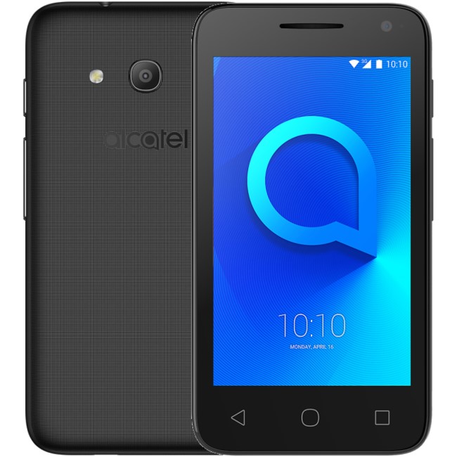 Alcatel U3 Black 4" 4GB 3G Unlocked & SIM Free