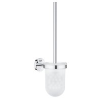 Grohe BauCosmopolitan Toilet Brush Set Grohe BauCosmopolitan Toilet Brush Set