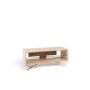 Techlink AA110L Arena TV Stand for up to 55" TVs - Light Oak