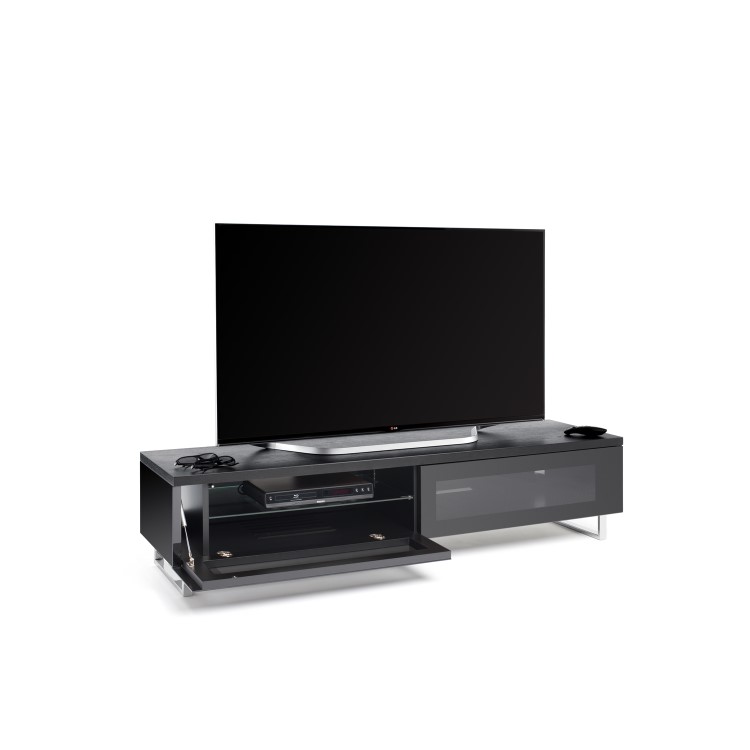 Ex Display - Techlink PM160B Panorama Black TV Stand