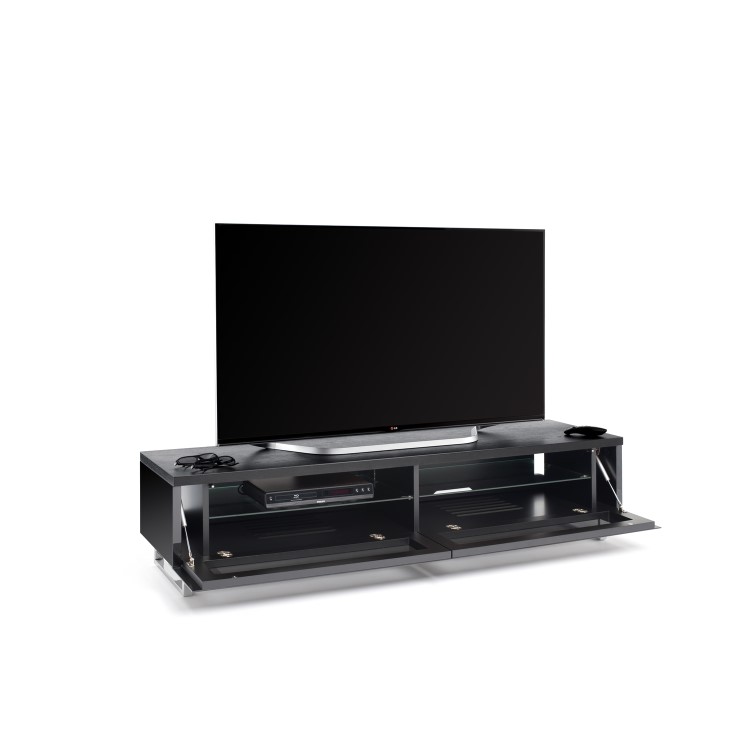 Ex Display - Techlink PM160B Panorama Black TV Stand