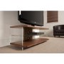 Techlink AI110 Air TV Stand for up to 55" TVs - Walnut 