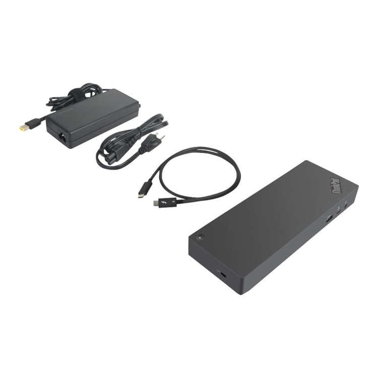 Box Opened Lenovo ThinkPad Thunderbolt 3 Workstation Dock