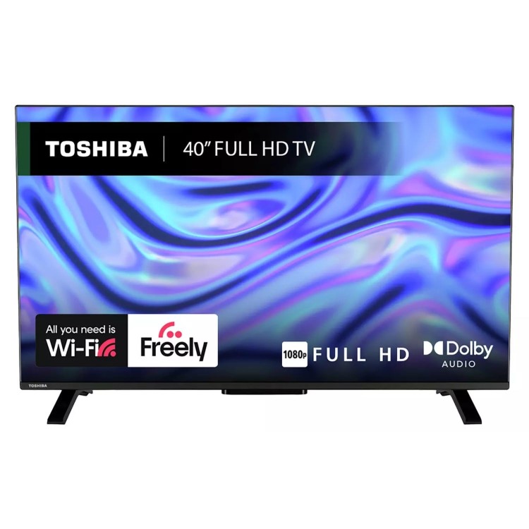 Refurbished Toshiba 40LV2553DB 40" Full HD Smart LED TV with HDR10 Dolby Audio & Freely Streaming