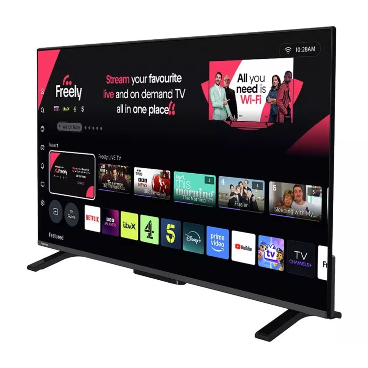 Refurbished Toshiba 40LV2553DB 40" Full HD Smart LED TV with HDR10 Dolby Audio & Freely Streaming