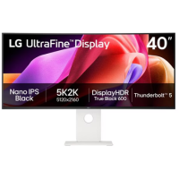 LG UltraFine 40U990A-W 40" IPS 5K2K 120Hz Thunderbolt 5 UltraWide Curved Monitor LG UltraFine 40U990A-W 40" IPS 5K2K 120Hz Thunderbolt 5 UltraWide Curved Monitor