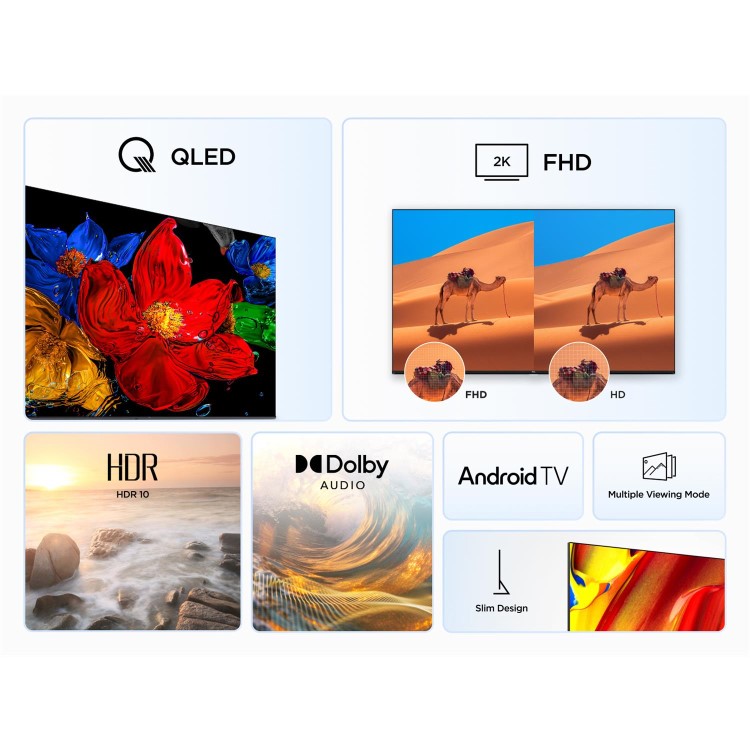 TCL 40V5C-UK 40" FHD TV Google Smart TV