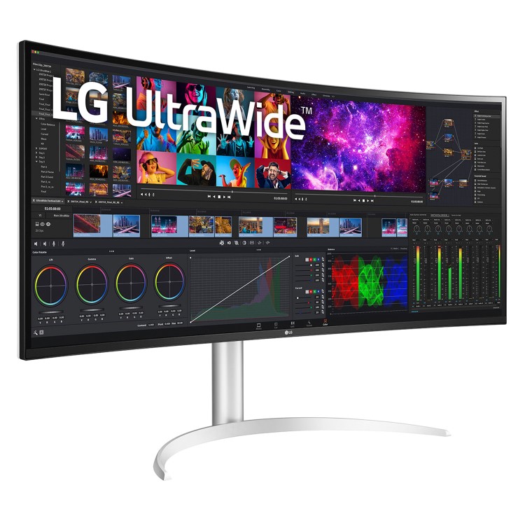 Refurbished LG UltraWide 40WP95C-W 40" IPS 5K NANO FreeSync Curved Monitor