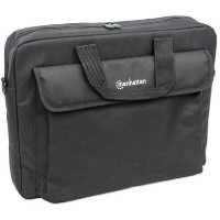 Manhattan 15.6" London Notebook Bag in Black