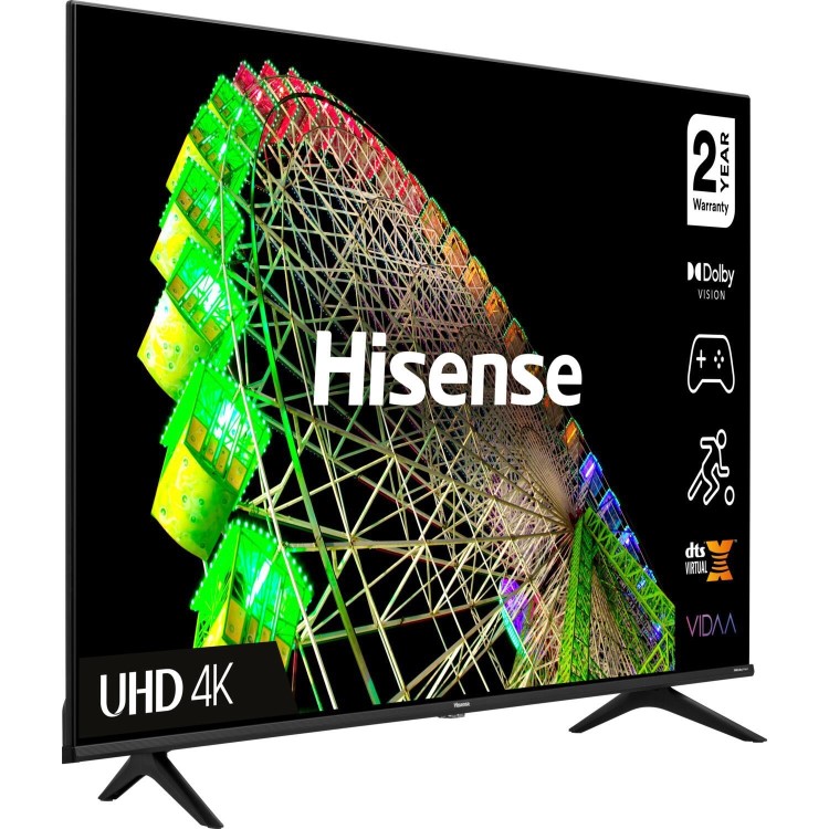 Refurbished Hisense A6BG 43" 4K Ultra HD with HDR10+ LED Freeview Play Smart TV