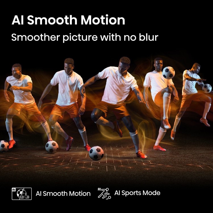 Hisense A6QTUK 43 inch Smart 4K Ultra HD TV