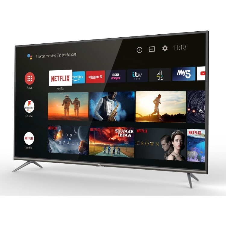 TCL EP658 43 Inch 4K HDR Freeview Play Android Smart TV