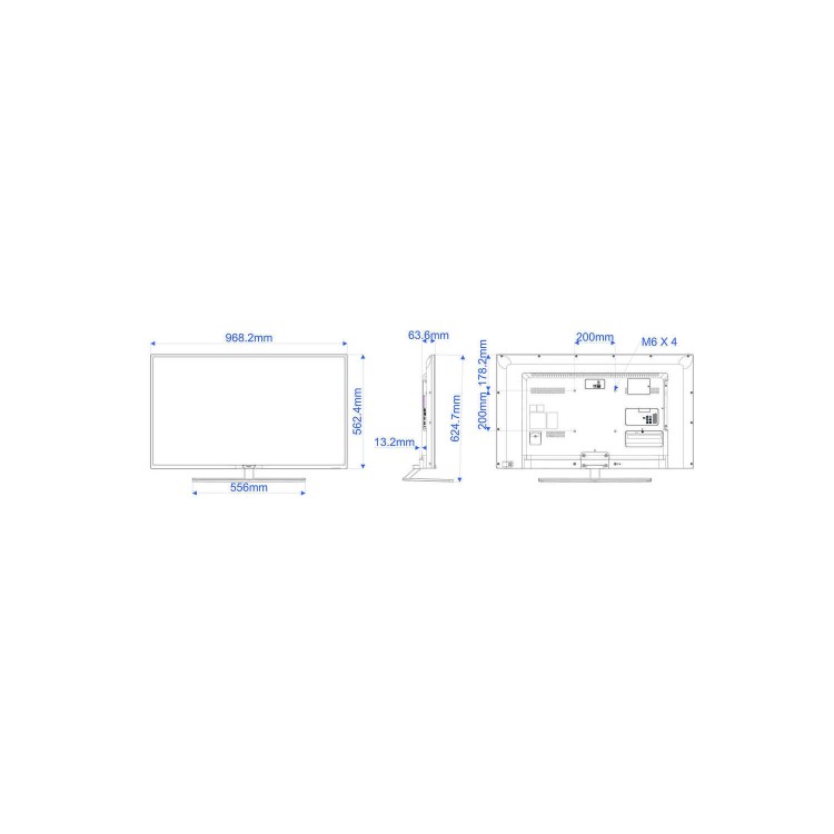Philips 43HFL5011T 43" 1080p Full HD LED Commercial Hotel TV