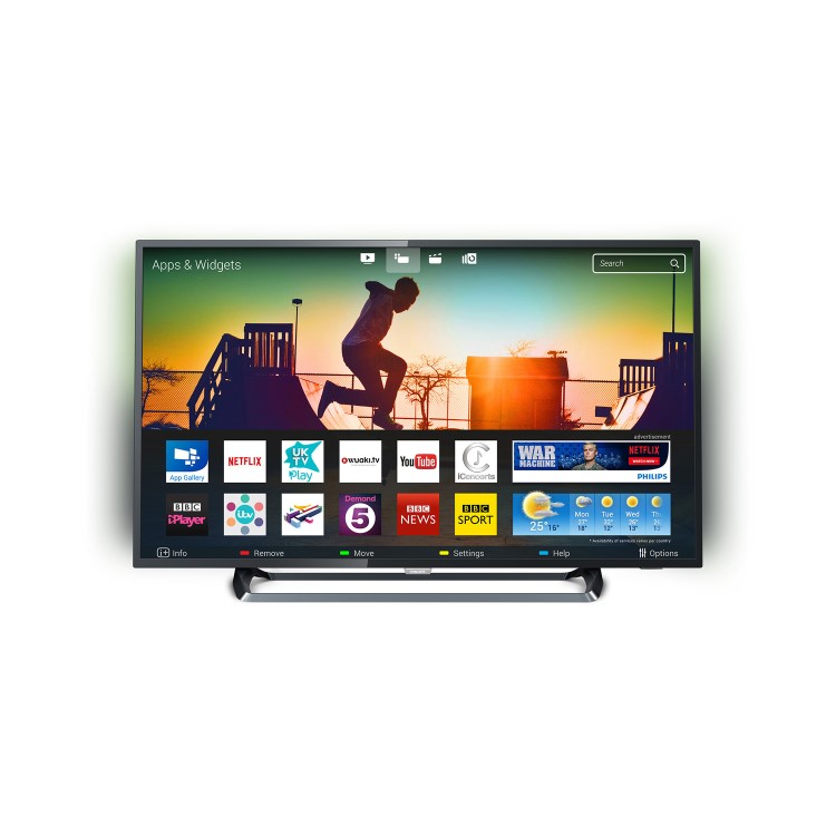 GRADE A1 - Refurbished Philips 55PUS6262 55" 4K Ultra HD HDR Ambilight LED Smart TV with 1 Year warranty