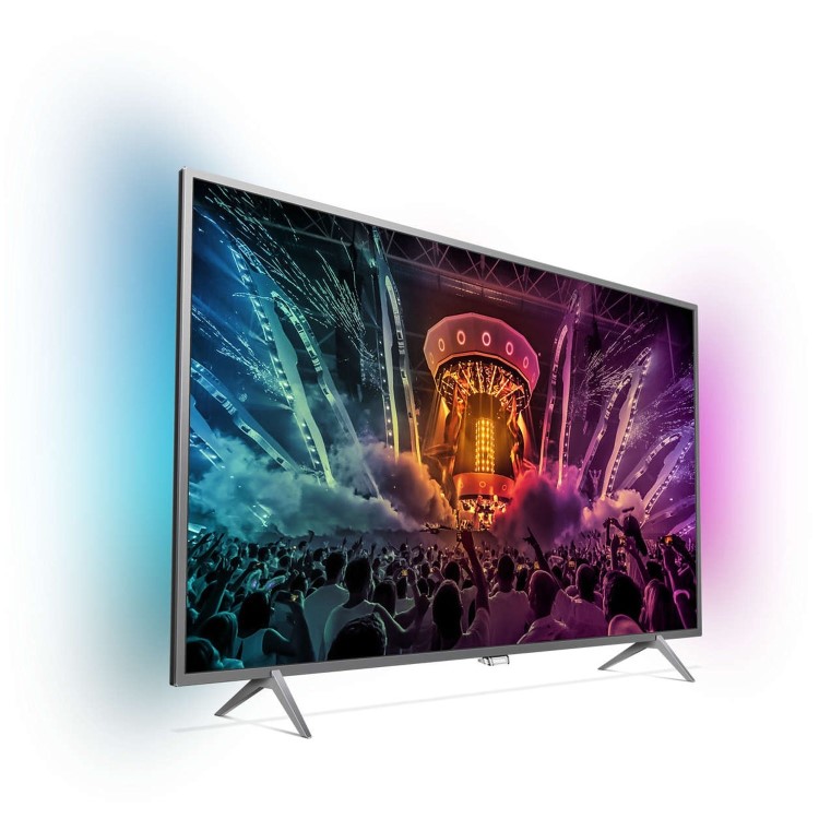 GRADE A1 - Philips 43PUS6401 43" 4K Ultra HD HDR Ambilight LED Android Smart TV with 1 Year warranty